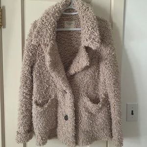 Abercrombie & Fitch Soft Sherpa Style Sweater